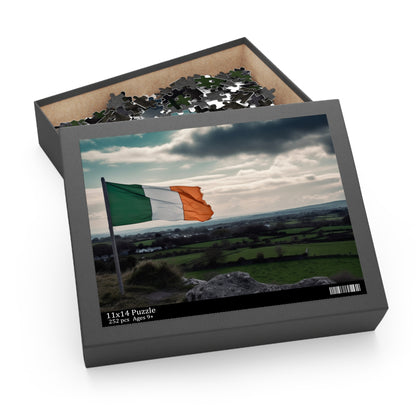 Ireland Flag Jigsaw Puzzle