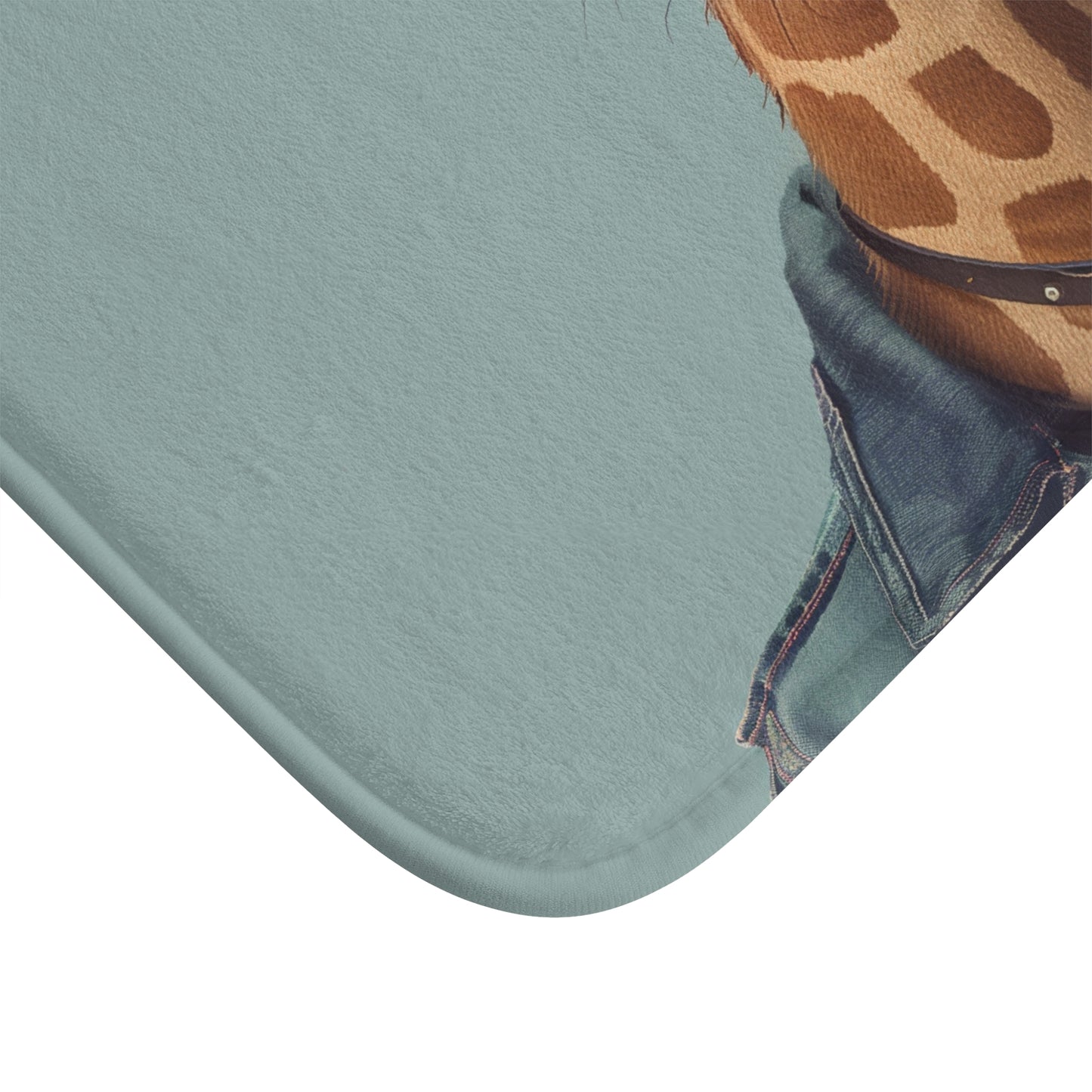 Giraffe Style Bath Mat