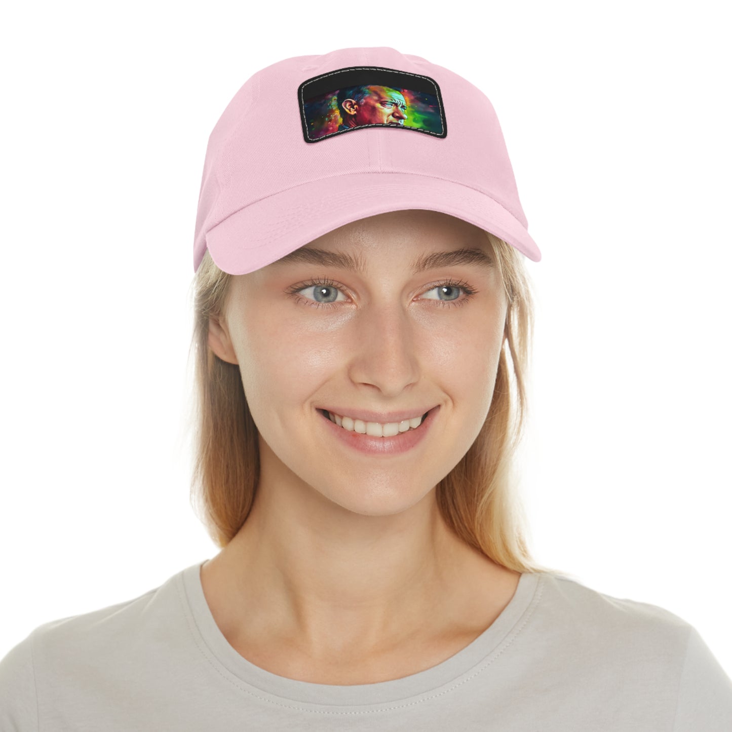 Neon Watercolor Splatter Baseball Cap Inspired by Tom Hanks