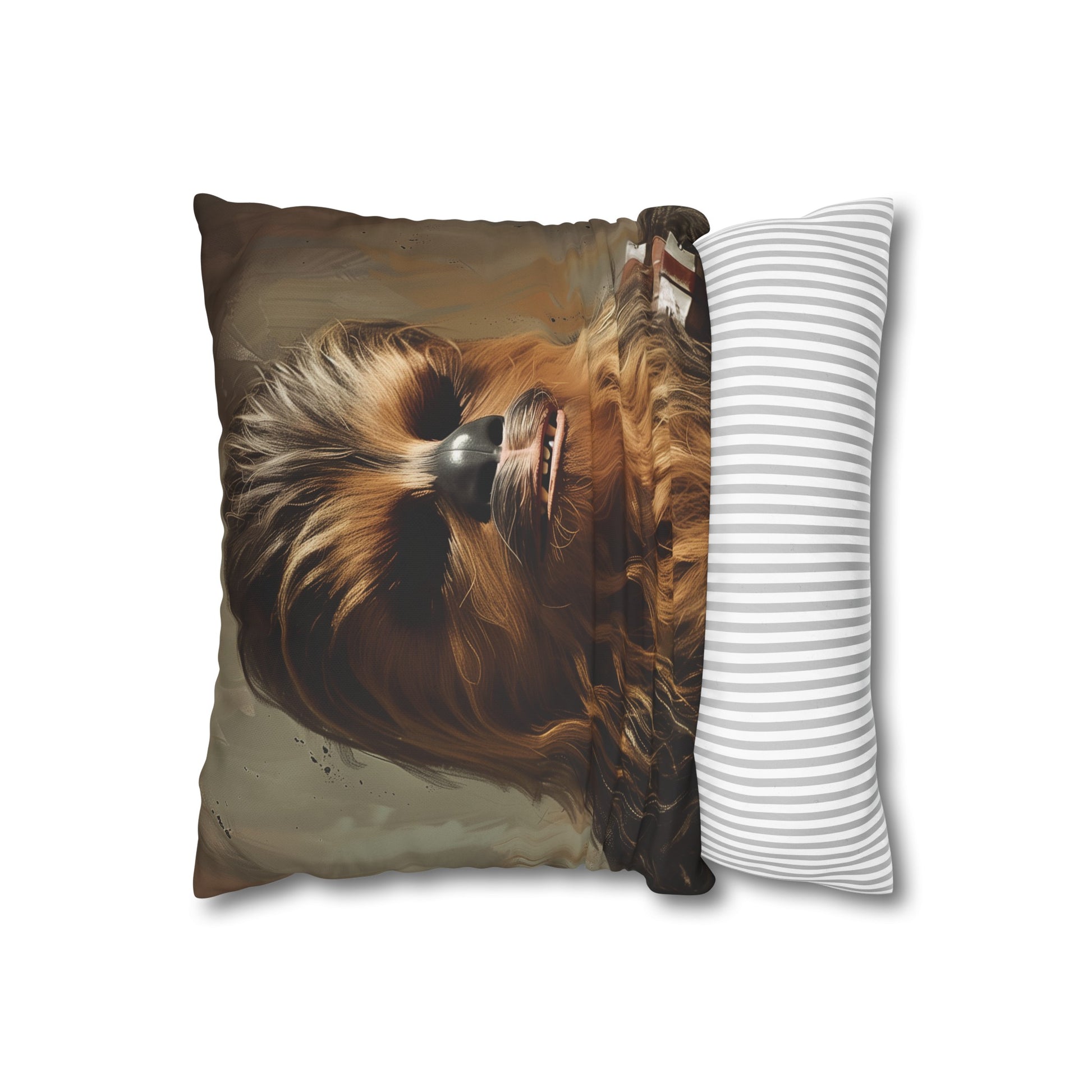 Cozy Chewbacca Wookiee Dreams Pillowcase - High-quality & stylish design for Star Wars fans! Bon voyage to dreamland. Great gift for all seasons. Grab yours now!