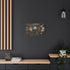 A Diverse Group of Animals Living in Harmony Stretched Canvas Wall Art