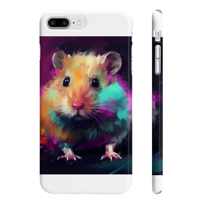 Neon Hamster:Pocket-Sized Cutie Phone Case