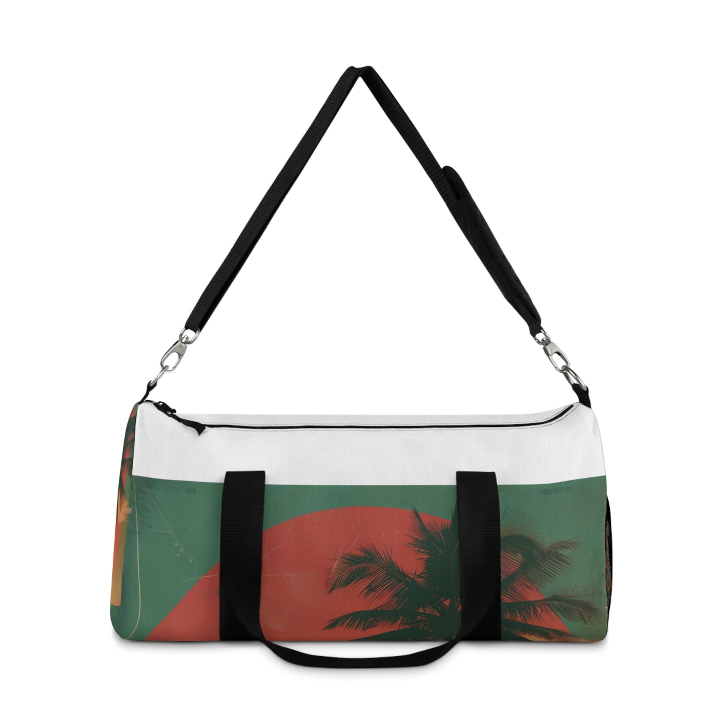 Sunset Palm Tree Duffel