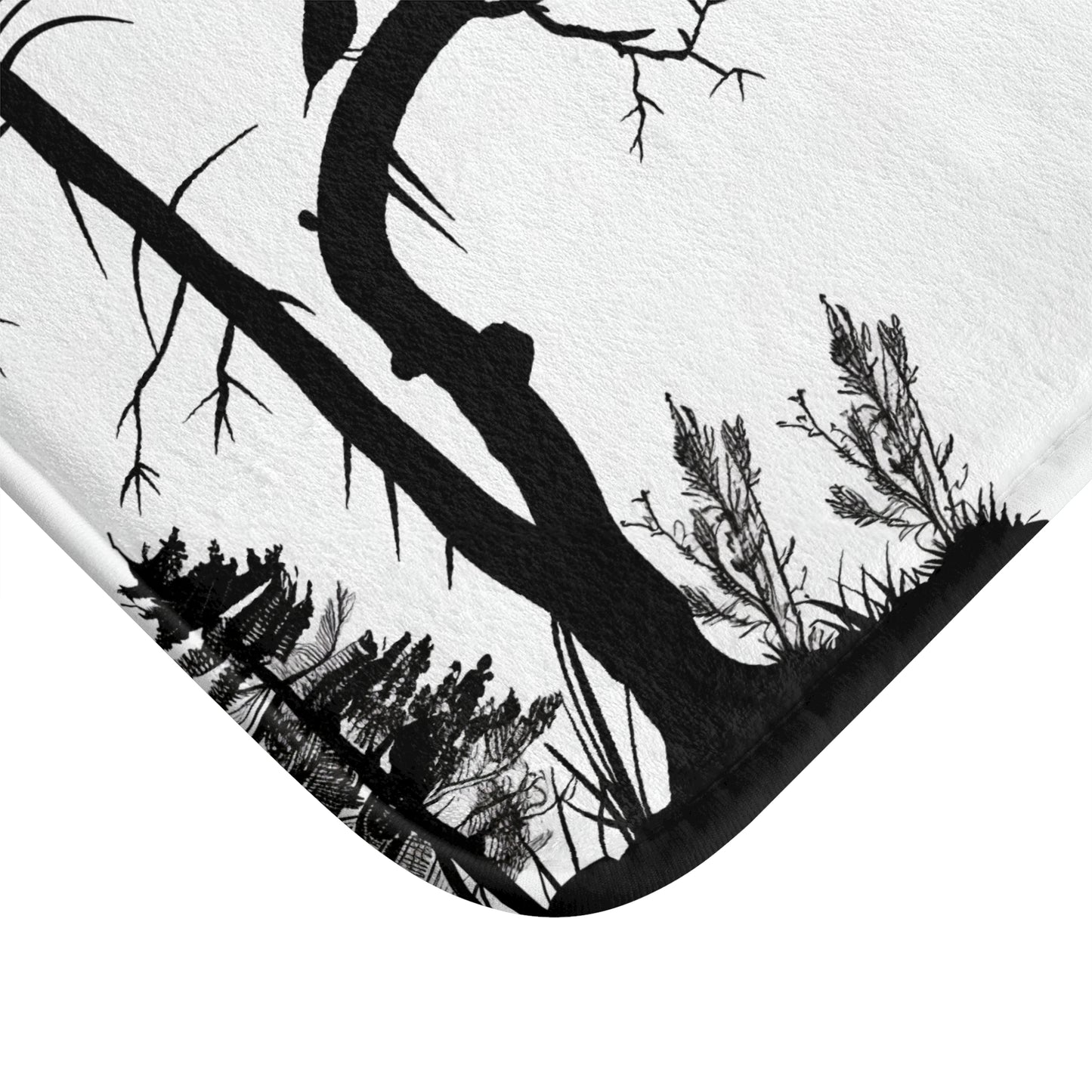 Silhouette Safari Bath Mat