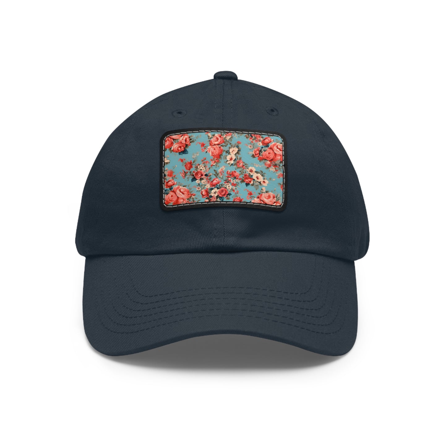 Retro Reimagined: Vintage Fabric Print Baseball Cap