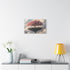 Floating Island with Cherry Blossom Trees — Canvas Wall Art — Kiln-Dried Pine Frame & Ready-to-Hang Back View
