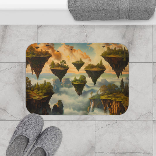 Island in the Sky Bath Mat | Bath Mats | Bath, Bathroom, Home & Living, Indoor, Sublimation | Prints with Passion