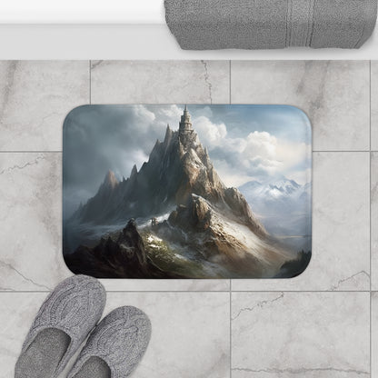 Summit of the Gods Bath Mat