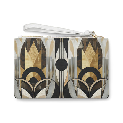 Abstract Deco Clutch Bag