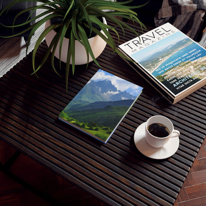 "Alpine Escapes: A French Alps Journal - Capture adventure in high-quality style"