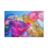 Abstract Fluid Shapes in Vivid Colors Stretched Canvas Wall Art