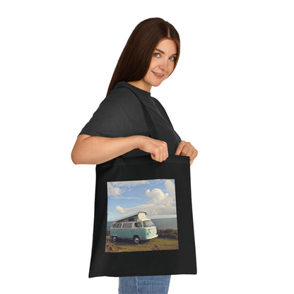 Seaside Camper Tote Bag | Tote Bag | Accessories, Bags, Cotton, DTG, Totes | Prints with Passion