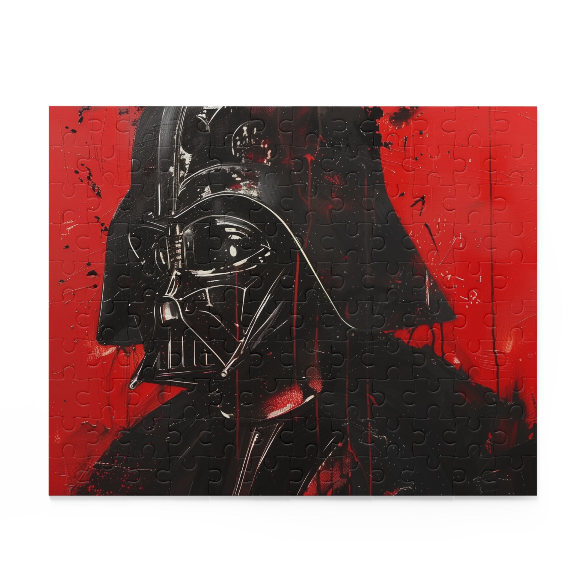 "Challenge yourself with Darth Vader Sith Puzzle - perfect for Star Wars fans and puzzle enthusiasts. May the force be with you!"