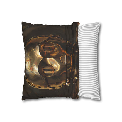 "Golden Droid Dreams Star Wars C-3PO Pillowcase - High-Quality, Comfortable, and Stylish Design for Ultimate Galactic Dreams"