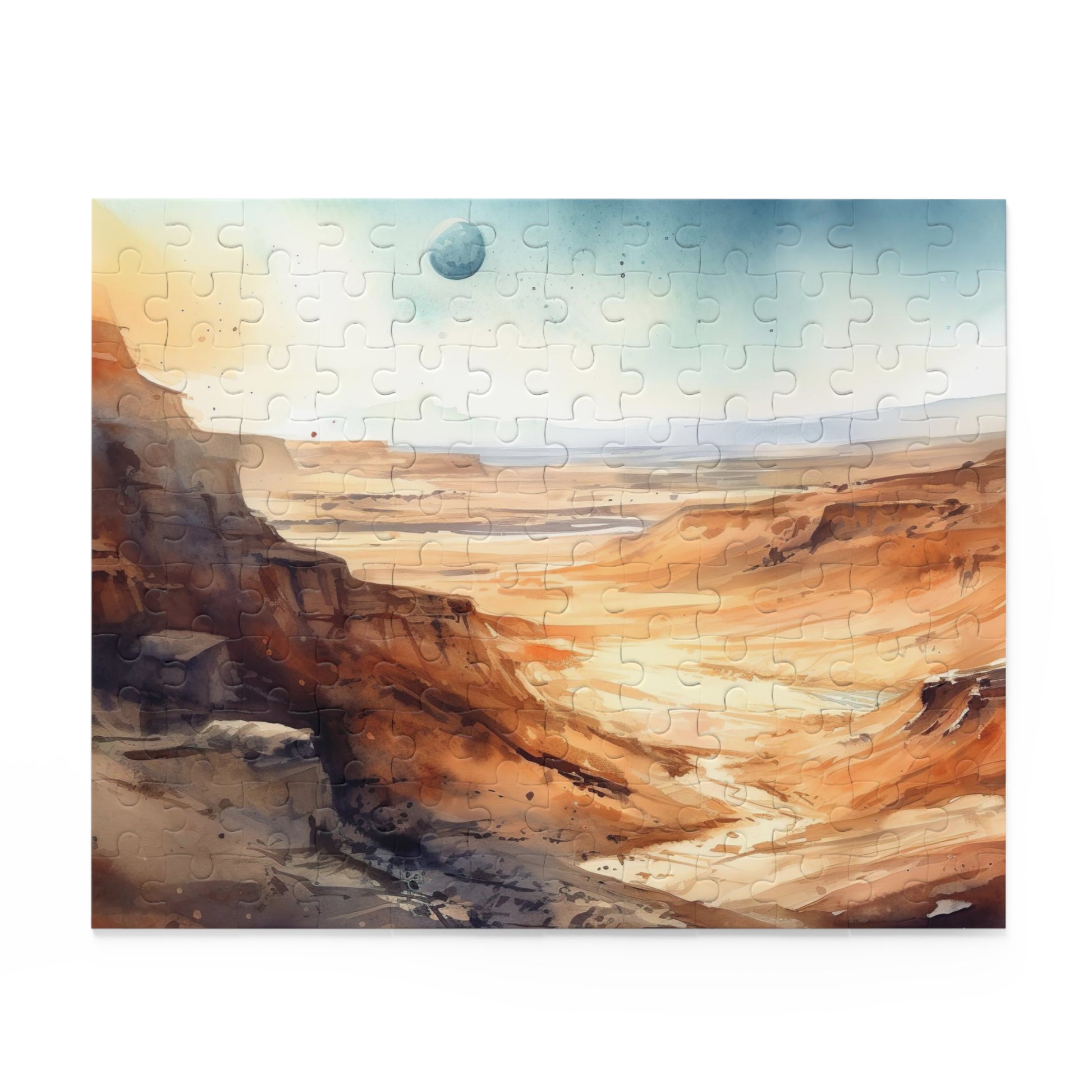 Baron Desert Jigsaw Puzzle - A captivating desert landscape puzzle for nature lovers.