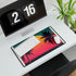 80s Retro Miami Neon Sunset — XL & XXL Desk Mat — Product Detail View 7