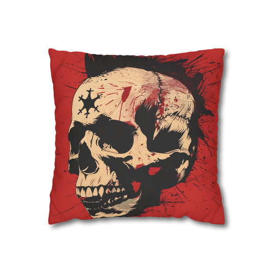 Rock On Skull Pillowcase | Pillow Cases | All Over Print, AOP, Bed, Bedding, Home & Living, Indoor, Pillow Case, Pillow Covers, Pillows & Covers, Sublimation | Prints with Passion