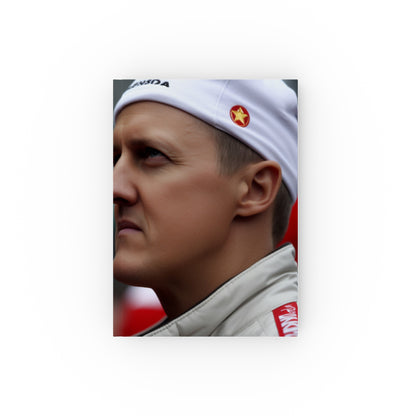 "Michael Schumacher Champion's Legacy Journal - High-Quality, Stylish Gift for Racing Fans | BenCPrints"