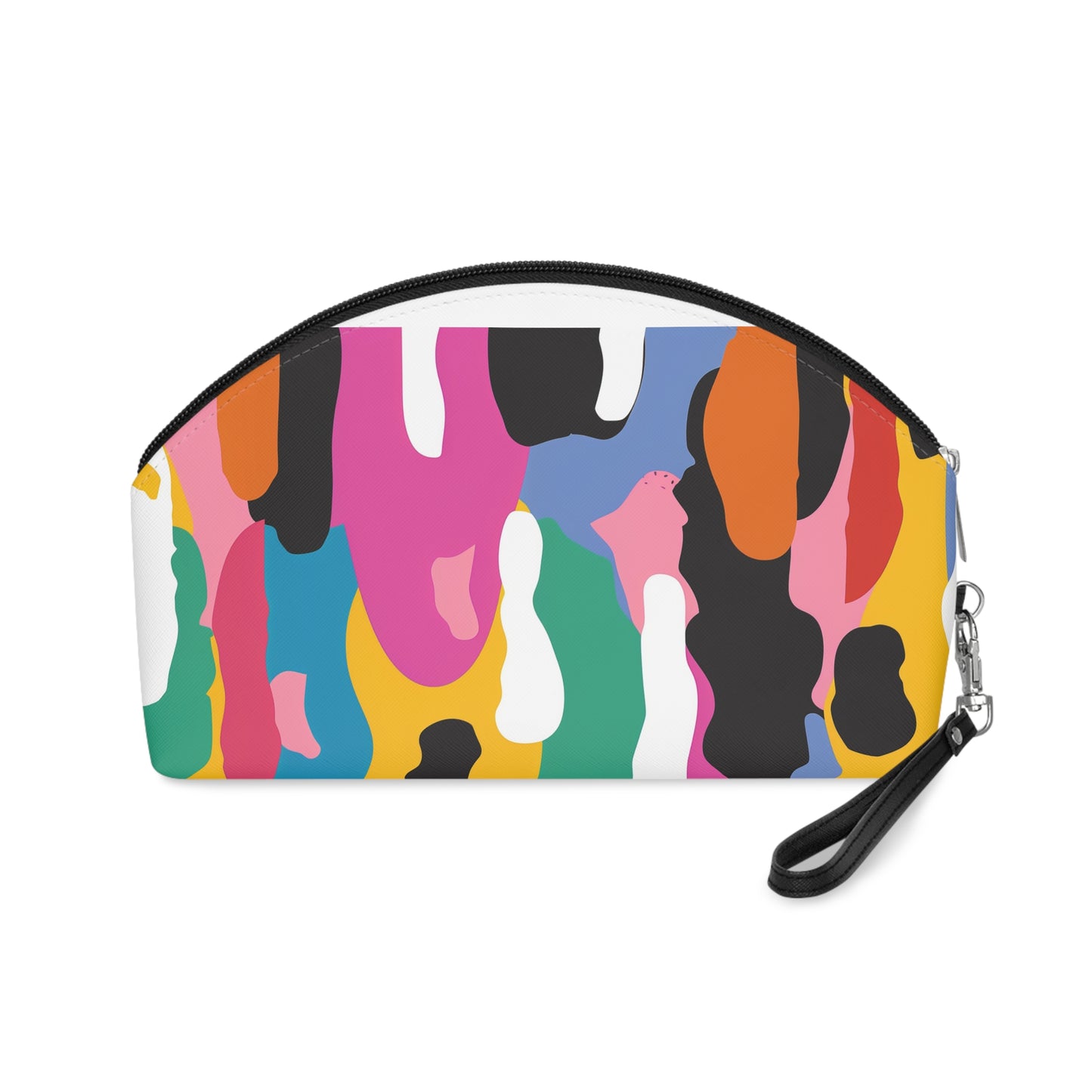 Vibrant Abstract Makeup Bag