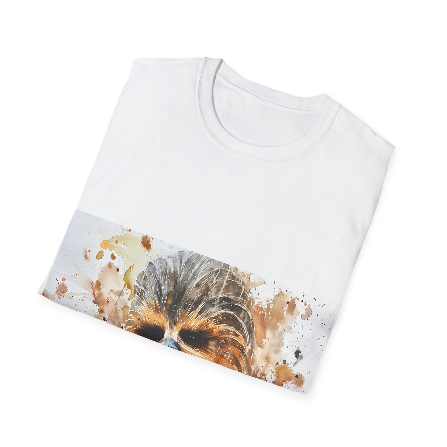 Chewbacca Watercolor Tshirt: Furry Fashion