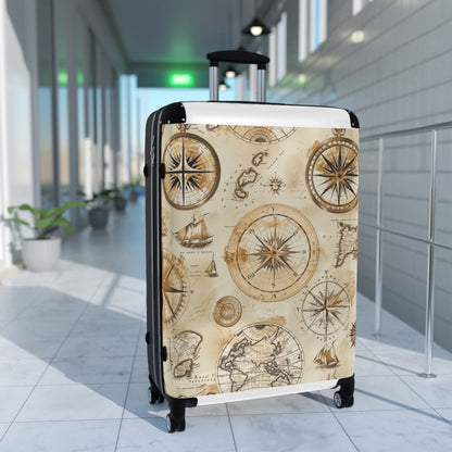 Travel back in time with Vintage Maps suitcase