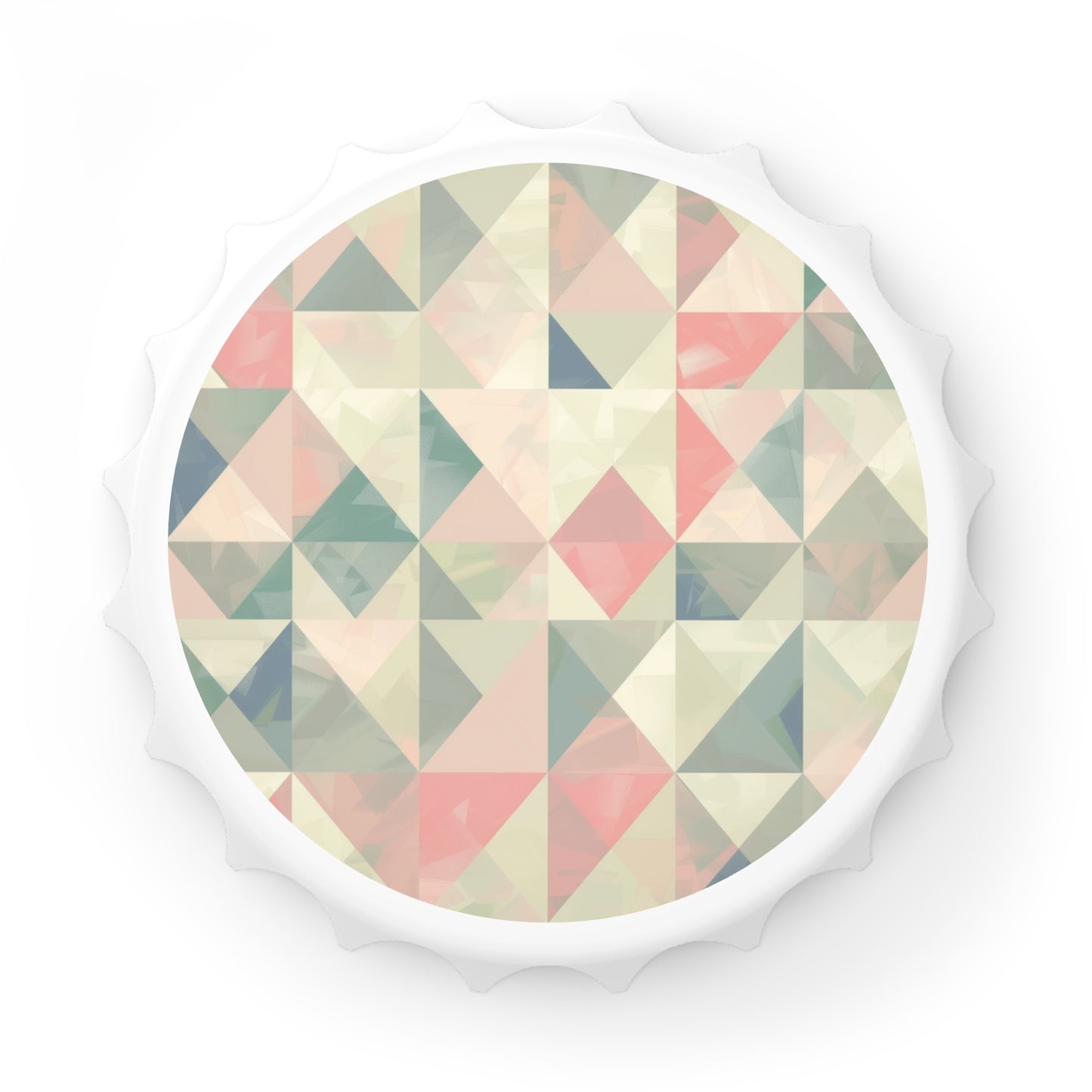 Stylish Pastel Geometric Pattern Opener