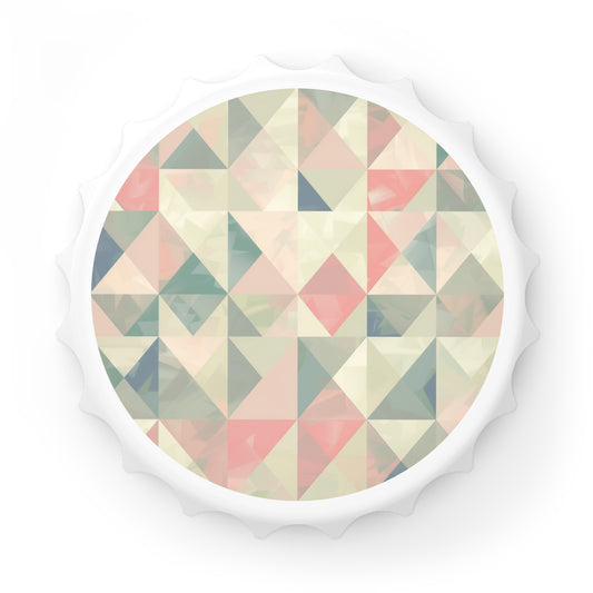 Stylish Pastel Geometric Pattern Opener