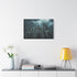 Gothic Cathedral in a Thunderstorm — Canvas Wall Art — Product Detail View 7