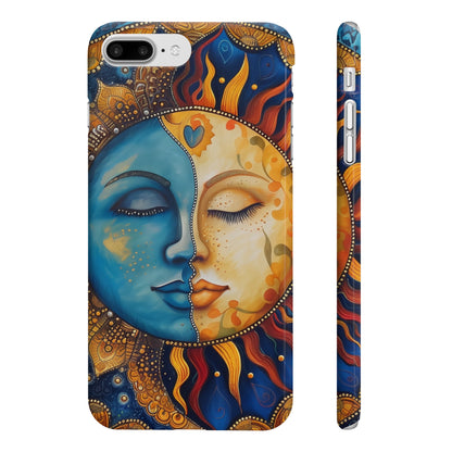 Sun & Moon Harmony: Mandala Phone Case