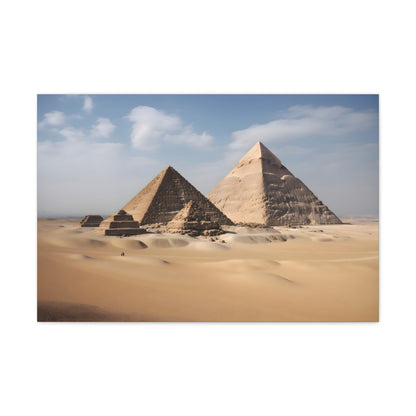 Giza Egyptian Art Sunset Canvas | Canvas | Art & Wall Decor, Canvas, Fall Picks, Hanging Hardware, Home & Living, Indoor, Top Spring Products, Valentine's Day promotion | Prints with Passion