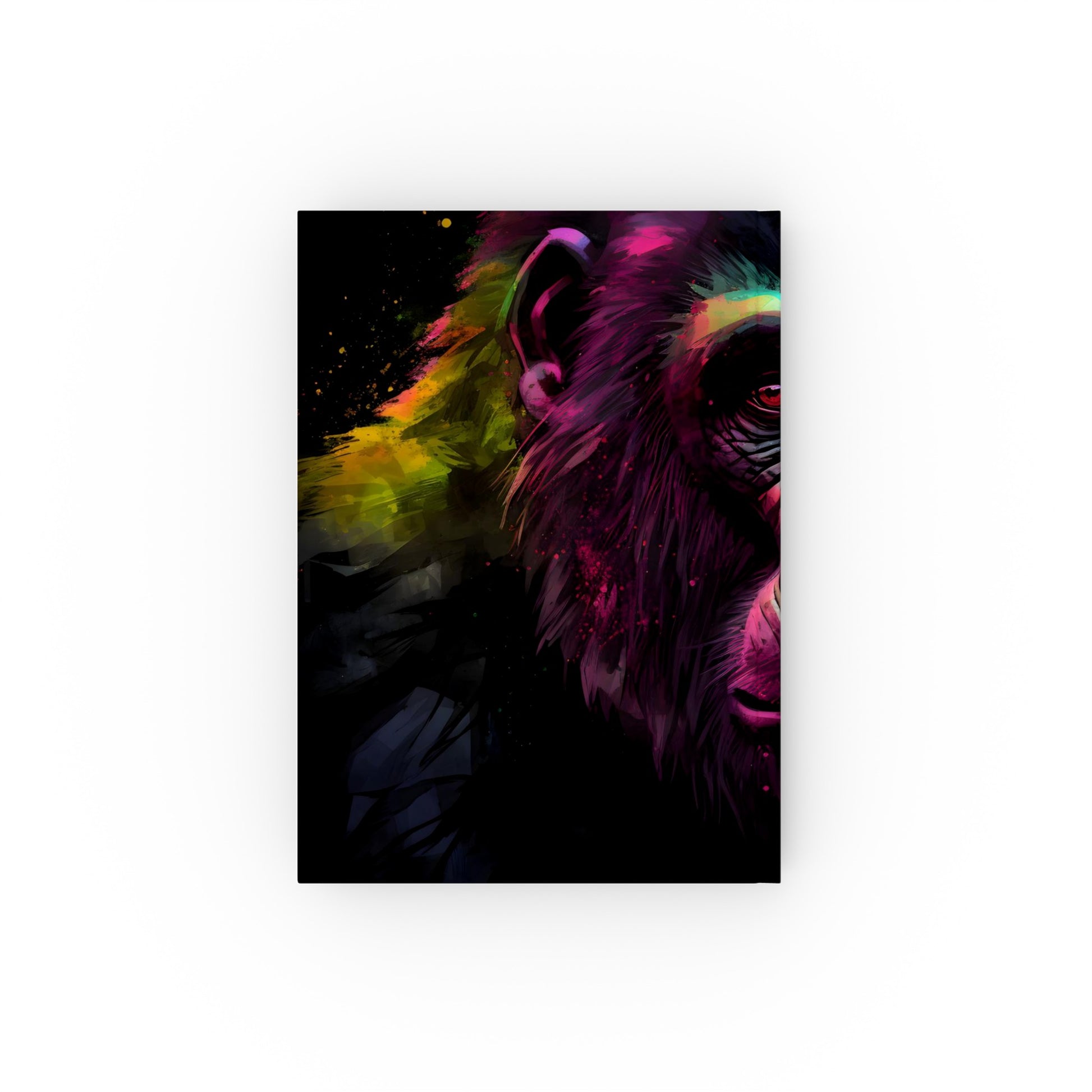 Neon Jungle Gorilla Glow Journal - Vibrant and Stylish Notebook for Creativity and Inspiration