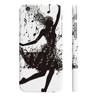 Rhythm & Grace: Dancer Silhouette Phone Case