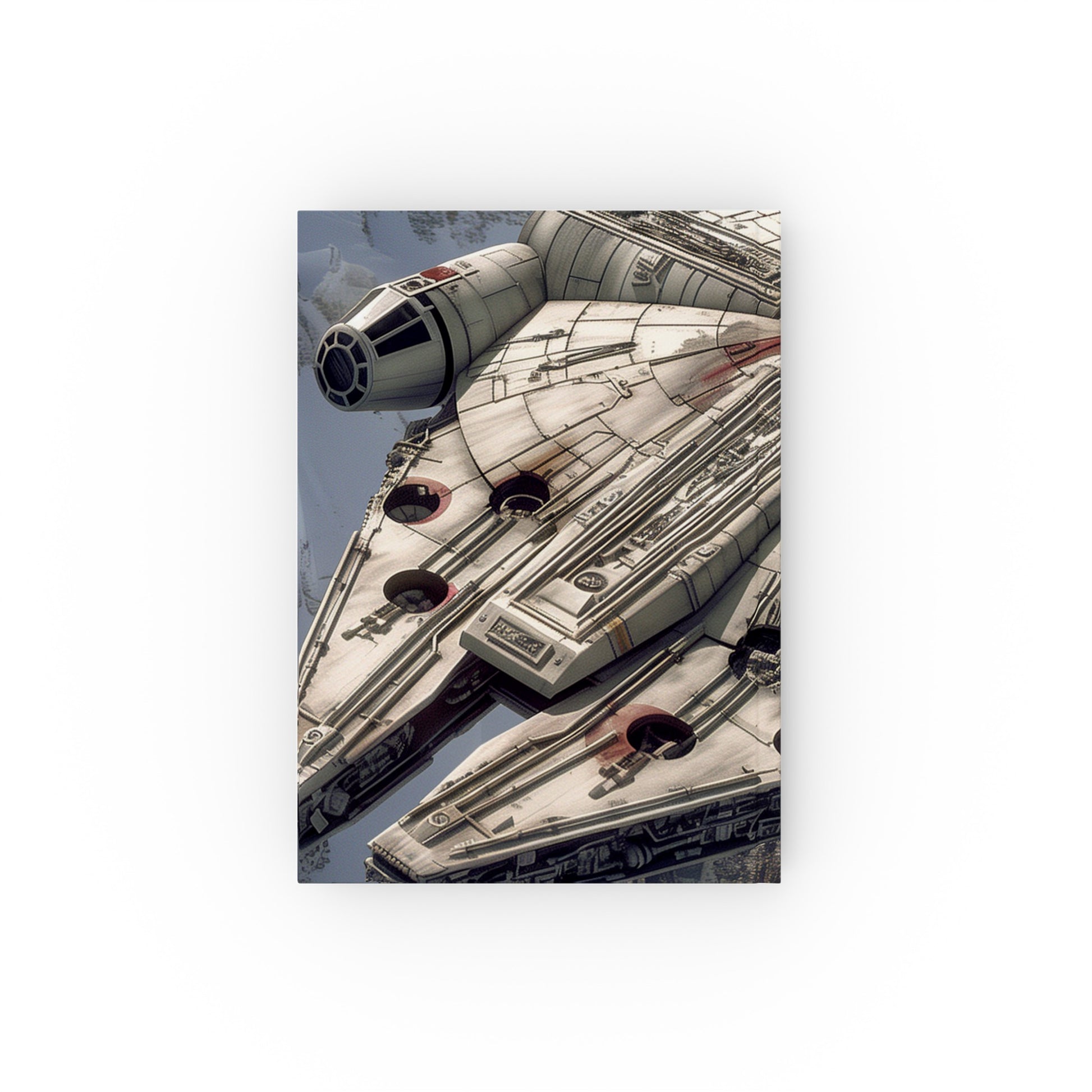 "Millennium Falcon Logs: A Smuggler's Journal - Iconic starship design for Star Wars fans"