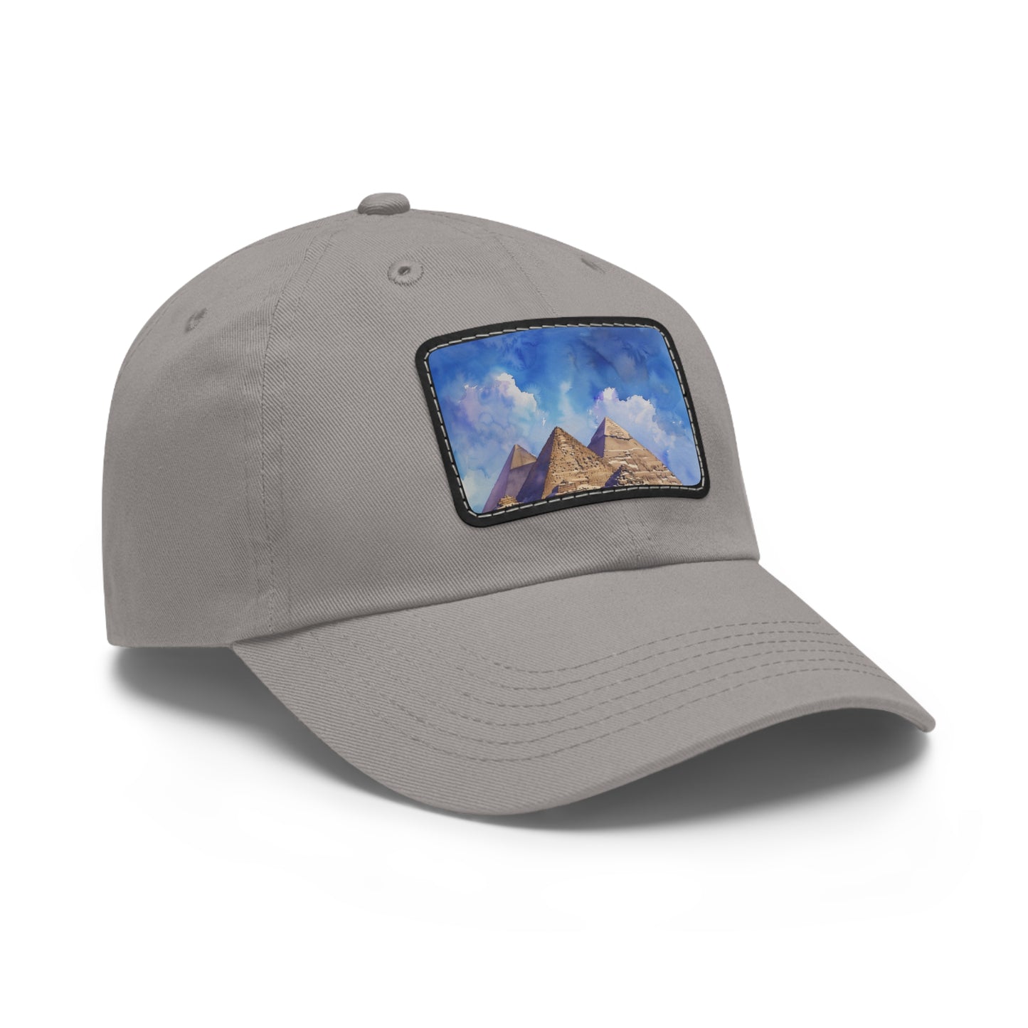 Pyramid Dreams: Egyptian Pyramids Watercolor Baseball Cap