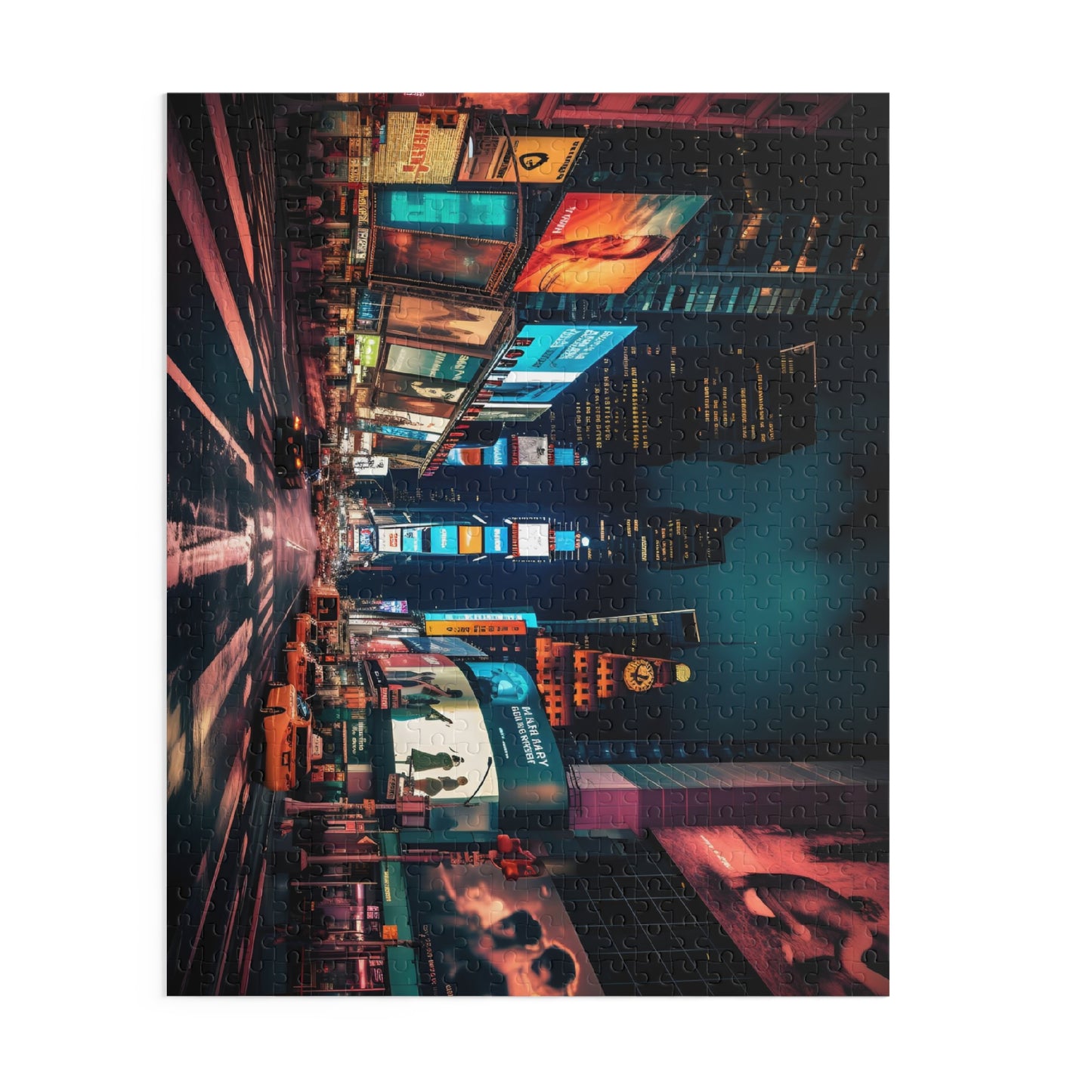 Times Square Night Puzzle