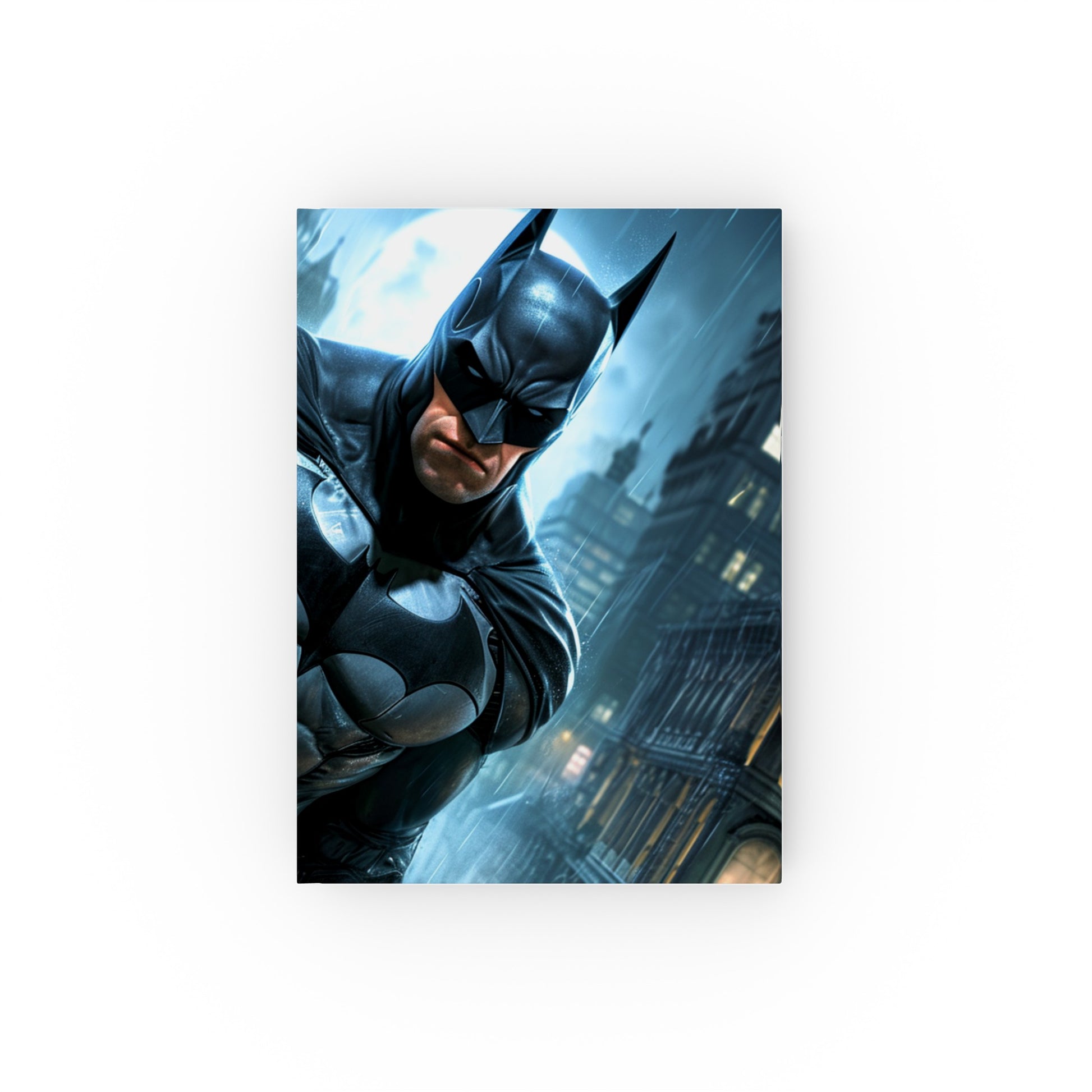 "Explore Gotham Nights: A Dark Knight Journal - Perfect for Batman fans, crime-fighting notes, and gift-giving!"