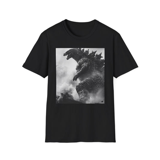 Unleash the Fury: Godzilla's Earth-Shattering Rage | T-Shirt | Cotton, Crew neck, DTG, Men's Clothing, Neck Labels, Regular fit, T-shirts, Women's Clothing | Prints with Passion