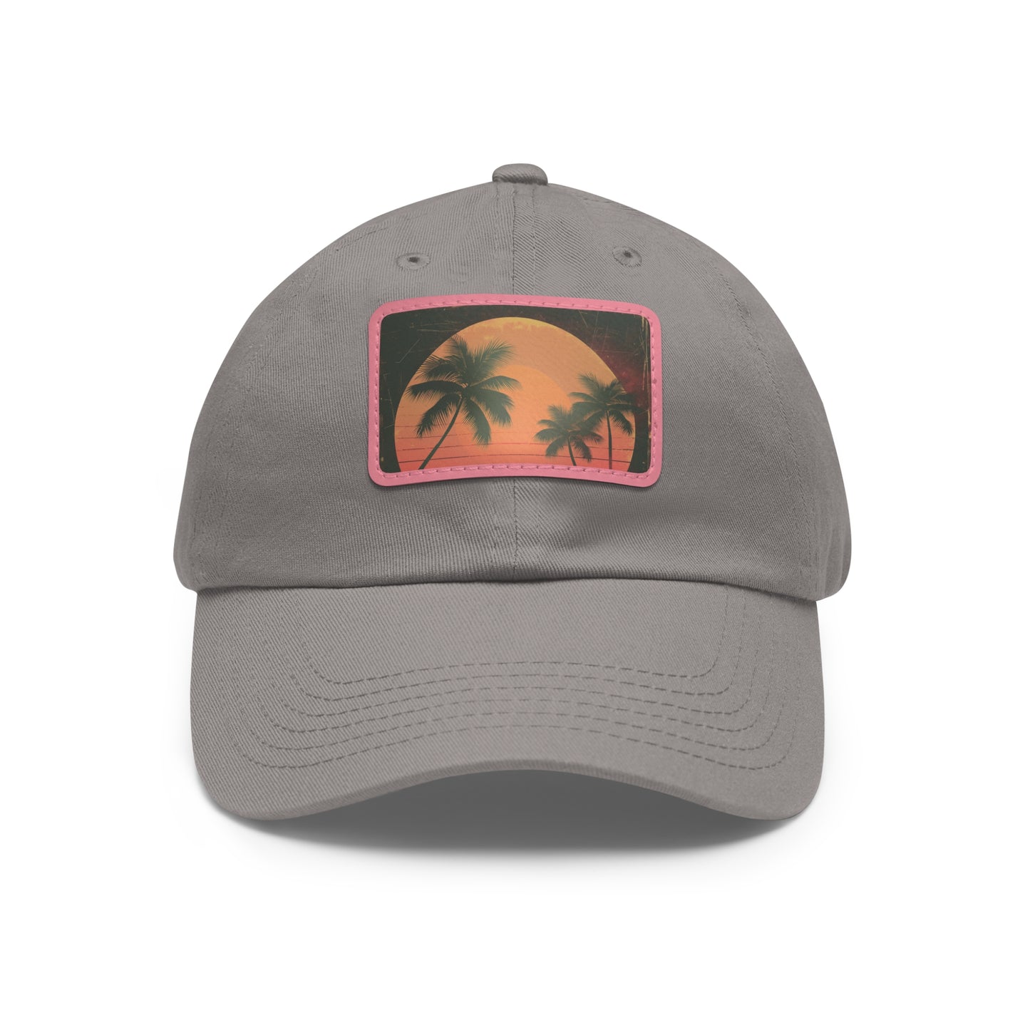 Vintage Sunset Paradise Baseball Cap