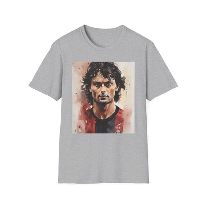 Paolo Maldini Tshirt Masterpiece of Defense and Leadership