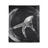 Ballet Dancer Spinning Through Gravity — Plush Fleece Throw Blanket — Product Detail View 7