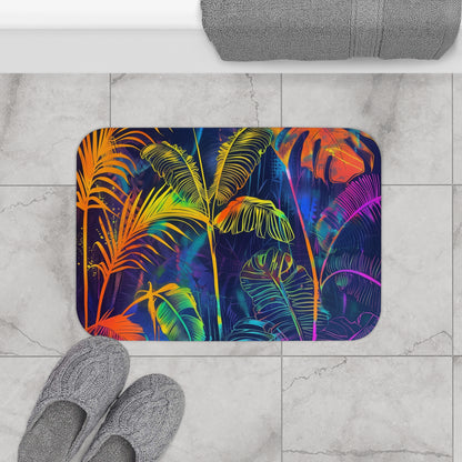 Electric Jungle Bath Mat | Bath Mats | Bath, Bathroom, Home & Living, Indoor, Sublimation | Prints with Passion