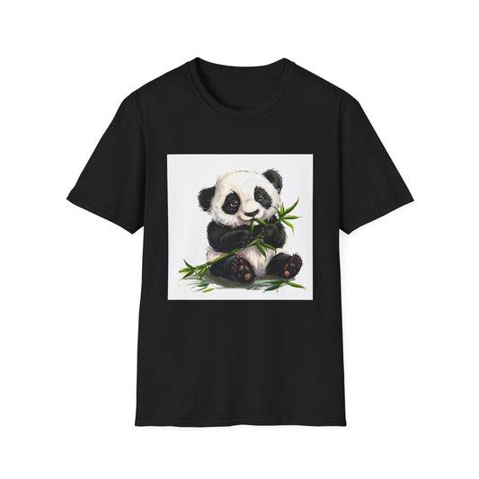 Bamboo Rhapsody: A Panda's Delicious Delight | T-Shirt | DTG, Men's Clothing, Regular fit, T-Shirts, Unisex, Women's Clothing | Prints with Passion