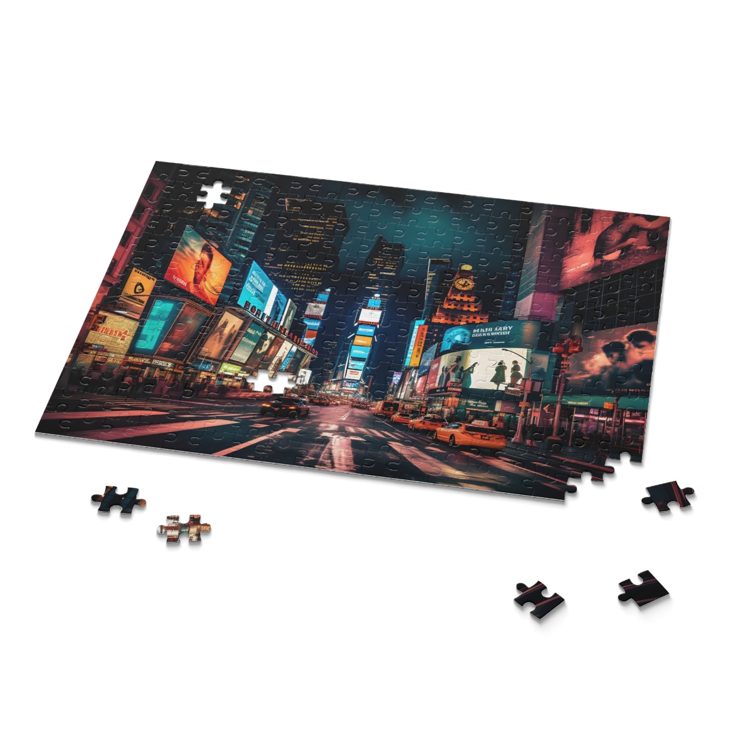 Times Square Night Puzzle