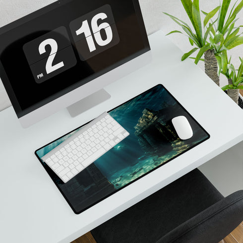 Sunken City Awakening with Energy — XL & XXL Desk Mat — Product Detail View 7