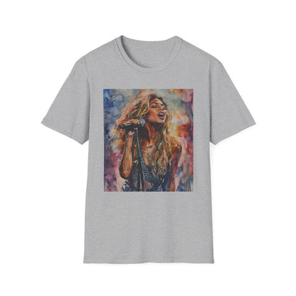 Queen Bey in Watercolor: A Concert on Your Chest