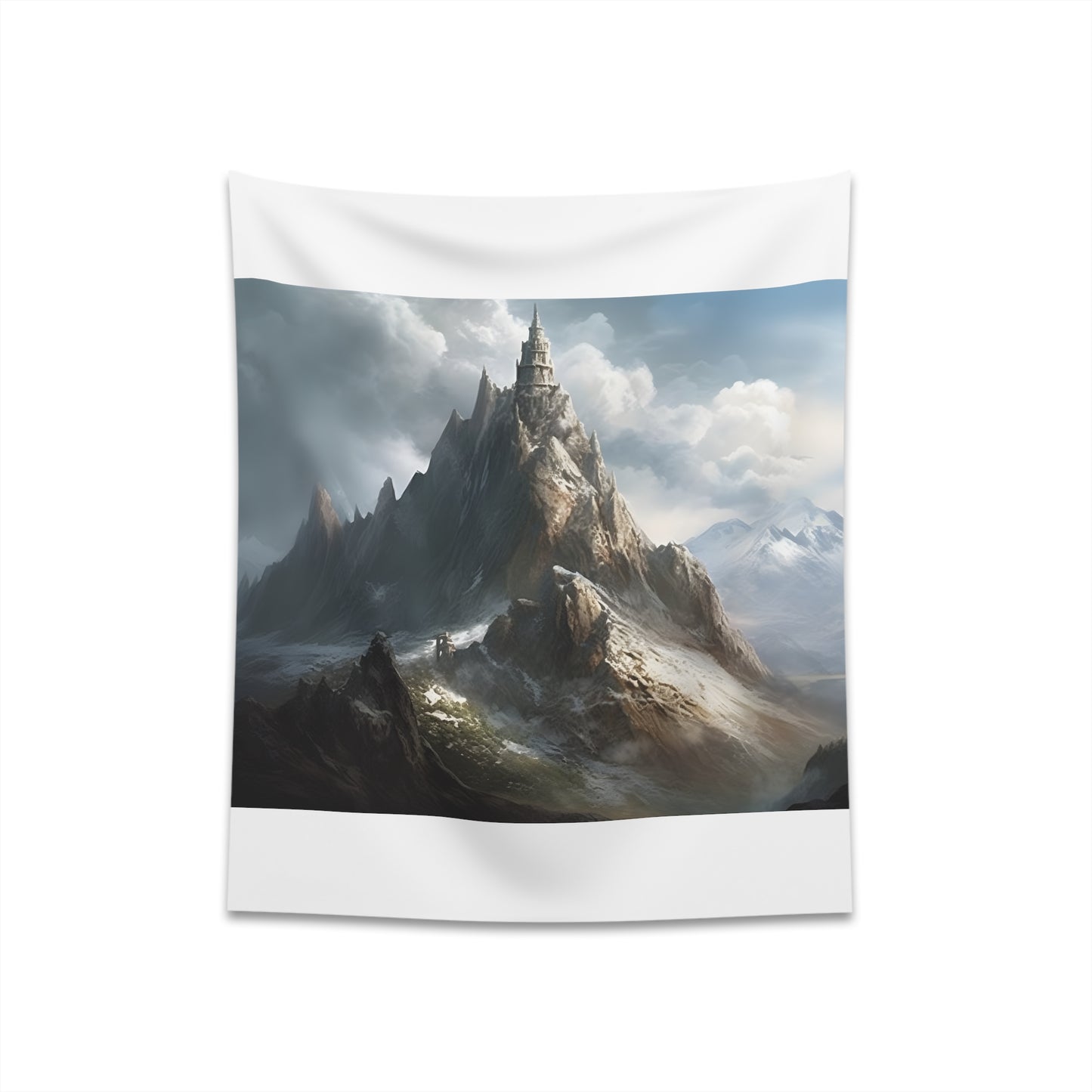 "Mount Olympus Tapestry: Majestic Landscape in Stunning Detail - Ideal Gift"