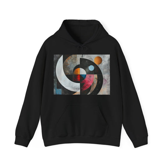 Geometrical Solids Abstract Art Hoodie | Hoodies | DTG, Hoodies, Men's Clothing, Regular fit, Unisex, Women's Clothing | Prints with Passion