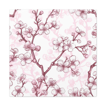 Cherry Blossom Harmony Canvas | Canvas | Art & Wall Decor, Canvas, Fall Picks, Hanging Hardware, Home & Living, Indoor, Top Spring Products, Valentine's Day promotion | Prints with Passion