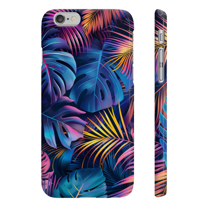 Palm Paradise: Neon Tropical Phone Case | Phone Case | Accessories, Glossy, iPhone Cases, Matte, Phone Cases, Samsung Cases, Slim | Prints with Passion