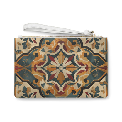 Tile Art Clutch Bag